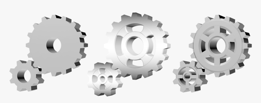 Gears - 3d Gear Wheel Png, Transparent Png, Free Download