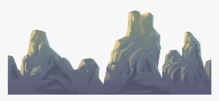 Transparent Mountain Peaks Clipart - Free Mountain Illustration, HD Png Download, Free Download