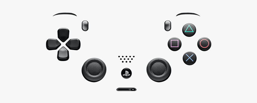 Game Device,electronic Device,home Game Console Accessory - Playstation 4 Controller Buttons Png, Transparent Png, Free Download