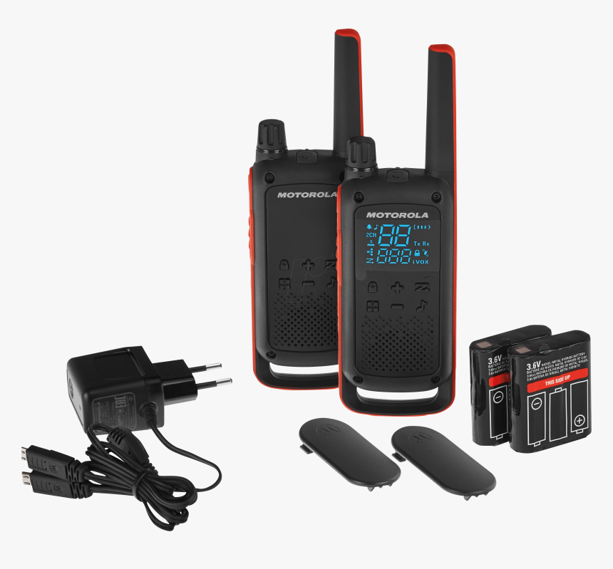 Walkie-talkies, Red/black, Ipx3 Motorola - 5031753007232, HD Png Download, Free Download