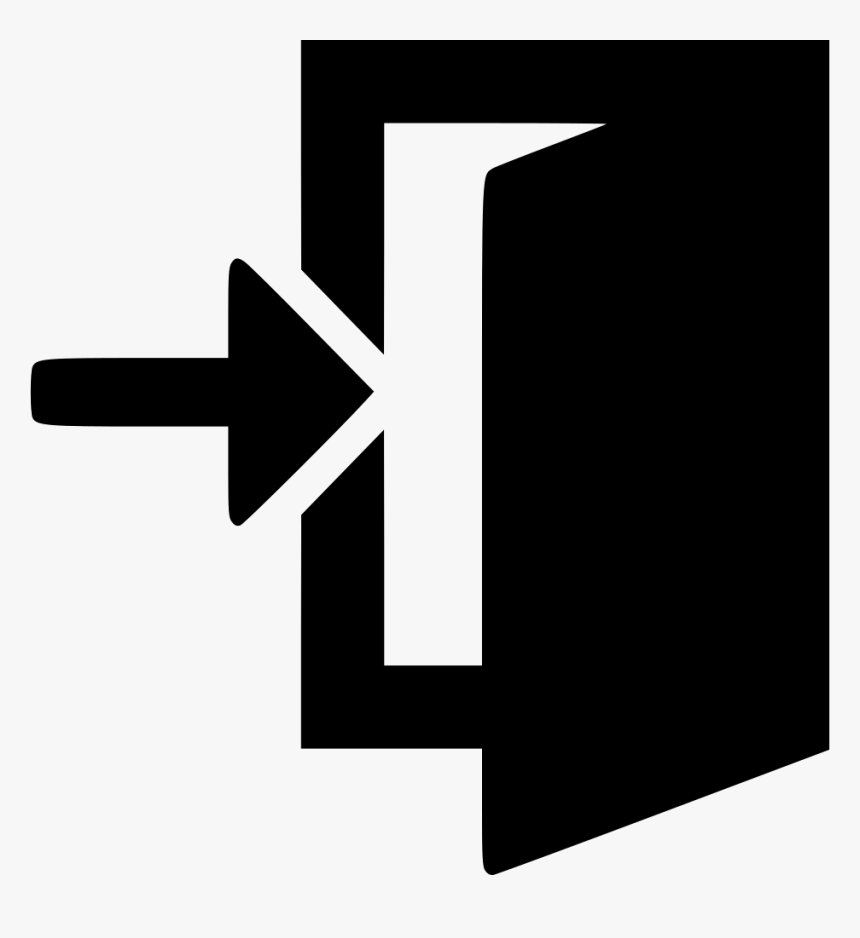 Door Enter - Door In Png Icon, Transparent Png, Free Download