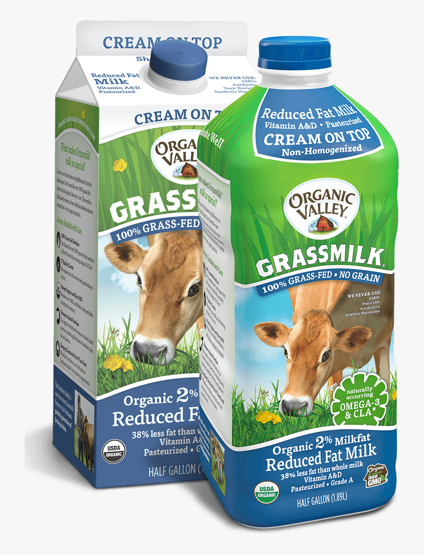 Organic Valley Grassmilk Cream On Top, HD Png Download, Free Download