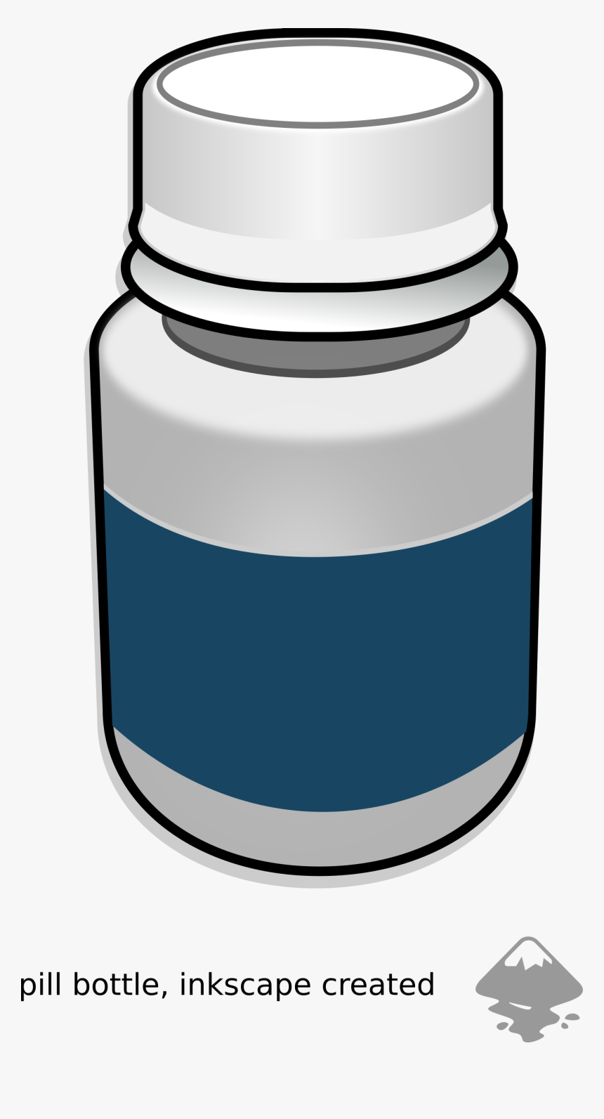 Clip Art Icons Free And Downloads - Small Bottle Of Medicine, HD Png Download, Free Download