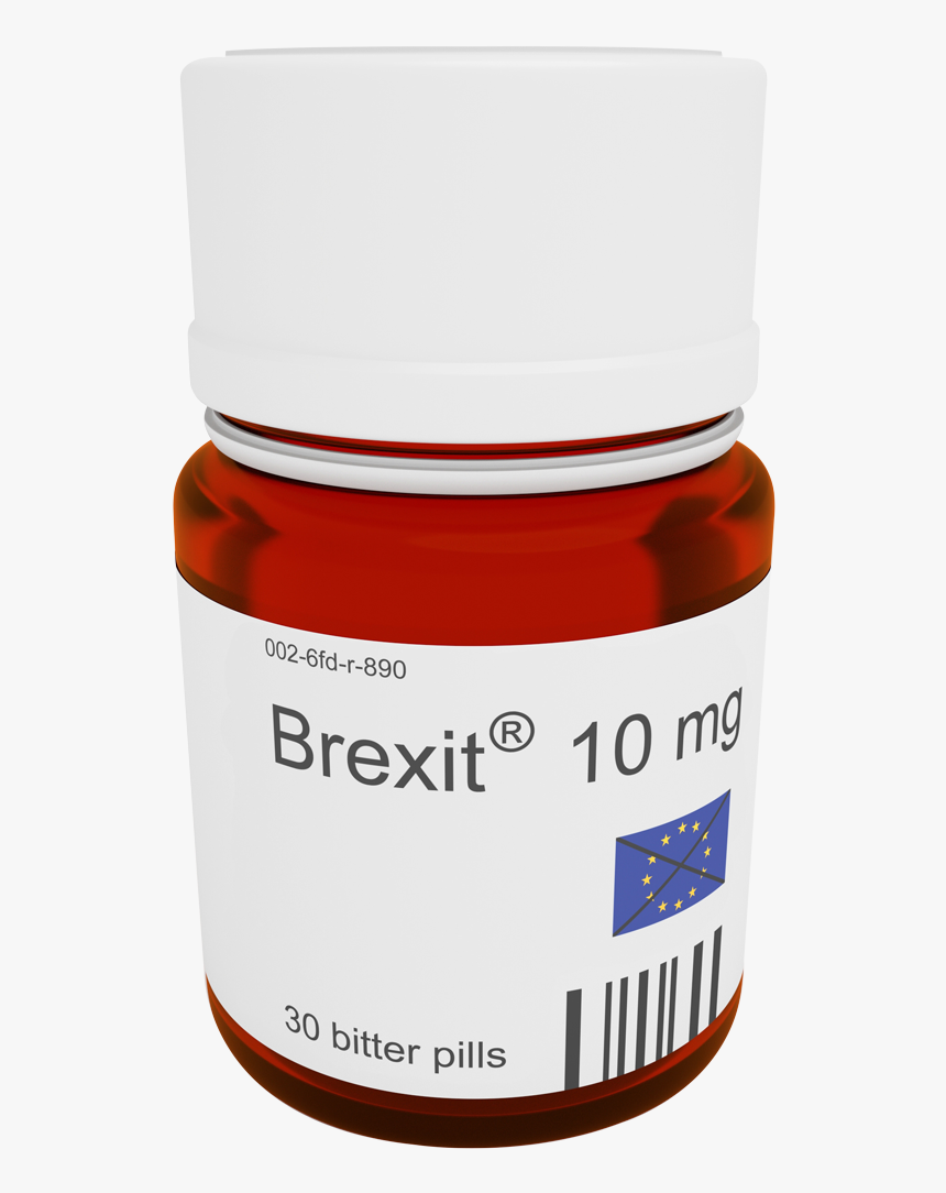 Brexit-bottle - Pharmacy And Brexit, HD Png Download, Free Download