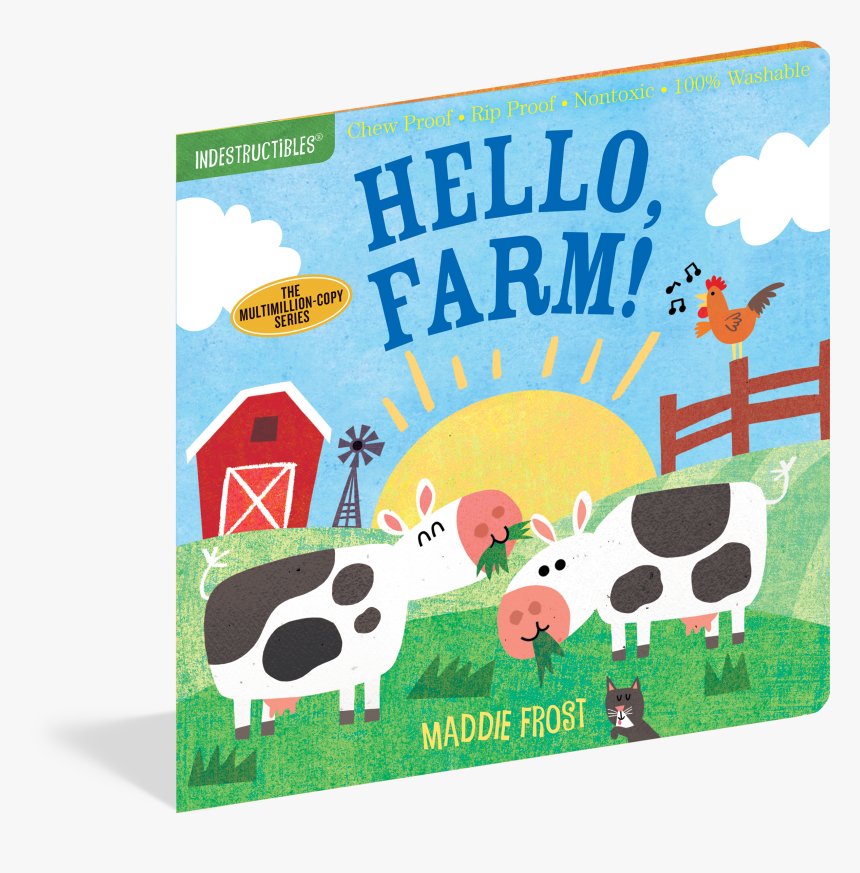 Cover - Hello Farm Book, HD Png Download, Free Download