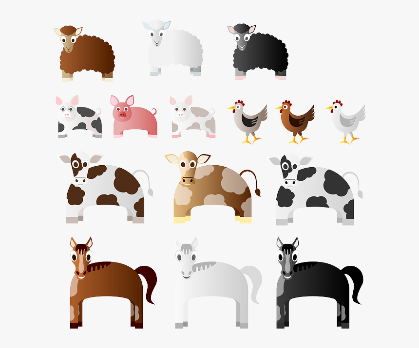 Farm Animals Png Icon, Transparent Png, Free Download