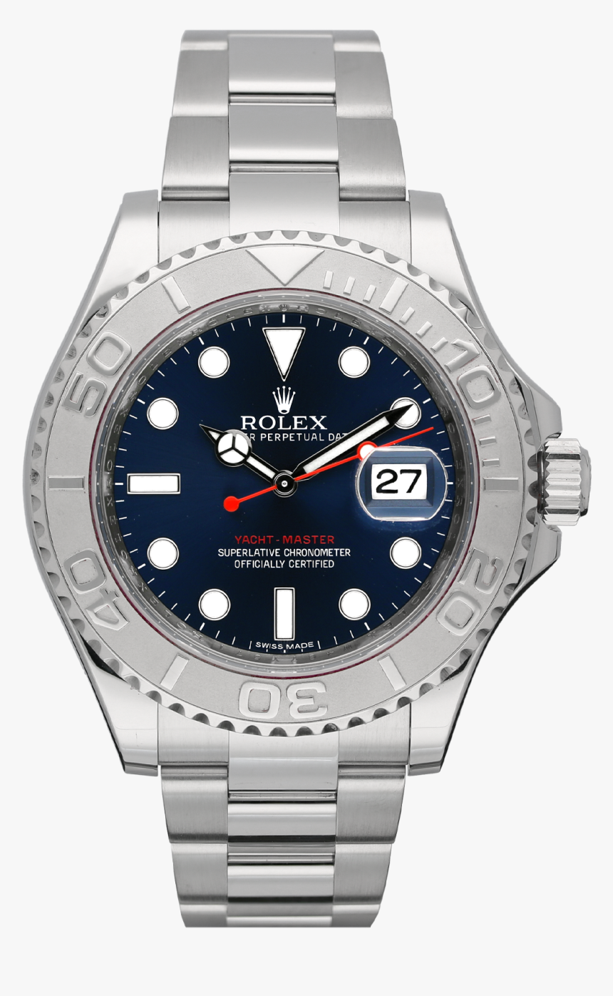 Rolex Pre Owned Watch Oyster Perpetual Yacht Master, HD Png Download, Free Download