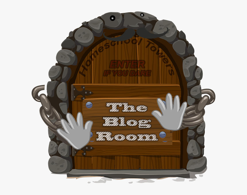 Door Clipart Puerta - Wooden Door Cartoon Png, Transparent Png, Free Download