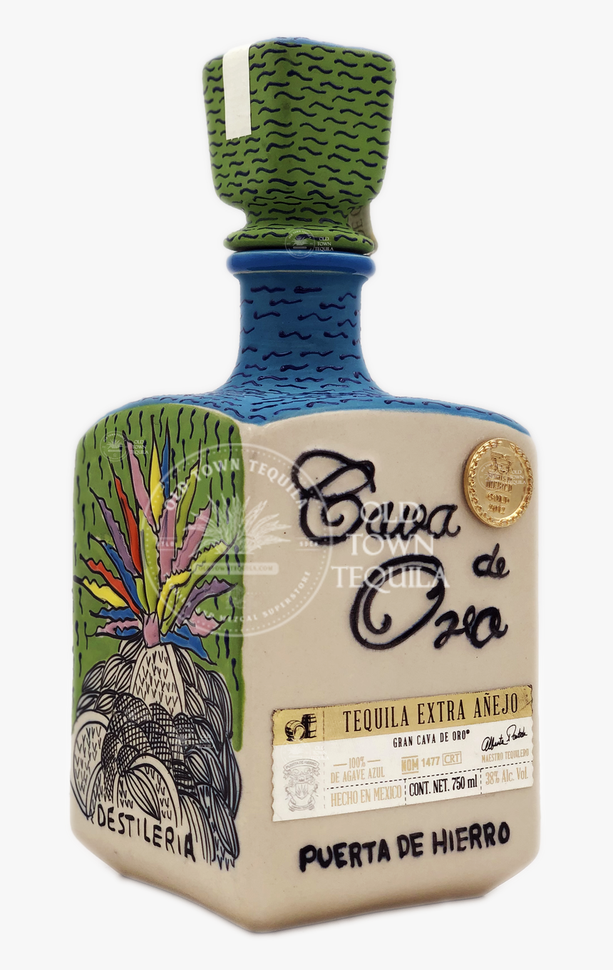 Cava De Oro 2019 Ceramic Edition Extra Anejo Tequila - Glass Bottle, HD Png Download, Free Download