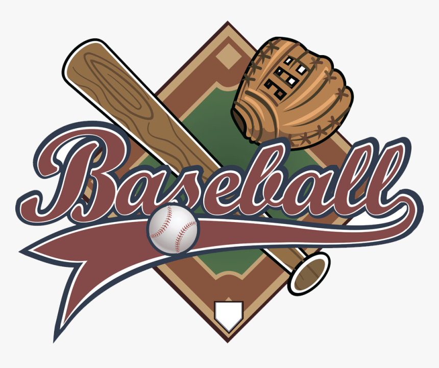 Clipart Ball Baseball Bat - College Softball, HD Png Download, Free Download