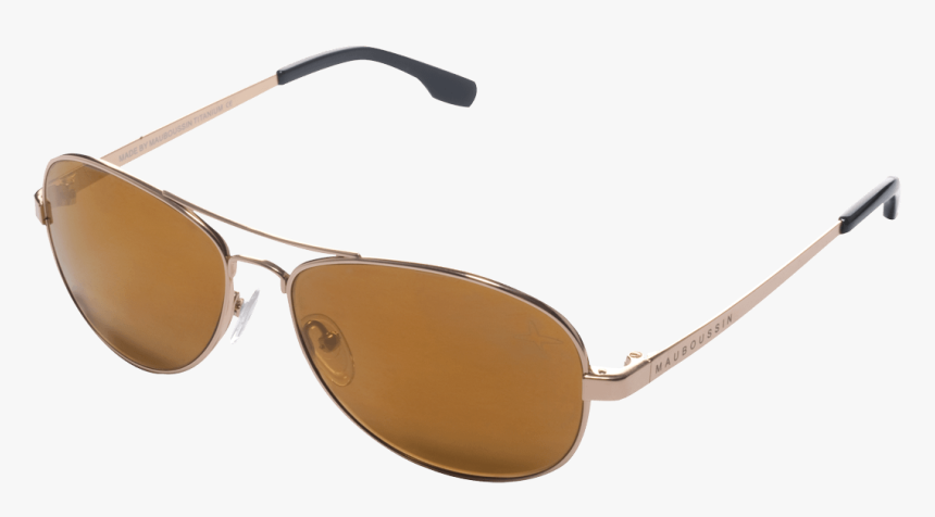 Lunettes Lunettes Doré Acier De Sun Soleil Soleil Soleil - Lunette Mauboussin Pour Femme, HD Png Download, Free Download