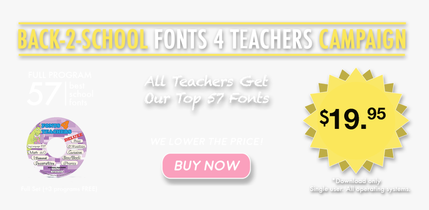 Font4teachers Deluxe Promo - Parallel, HD Png Download, Free Download