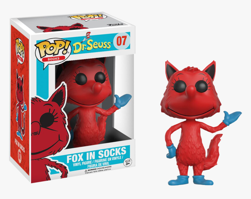 Transparent Green Eggs And Ham Png - Fox In Socks Funko Pop, Png Download, Free Download