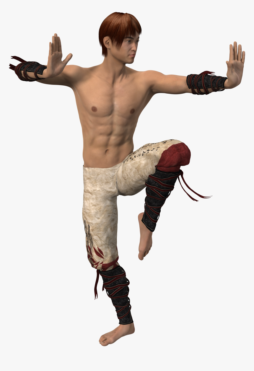 Transparent Asian Man Png - Asian Fight Pose, Png Download, Free Download