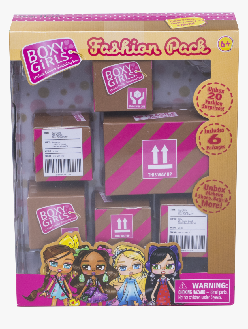 Boxy Girls Fashion Pack, HD Png Download, Free Download