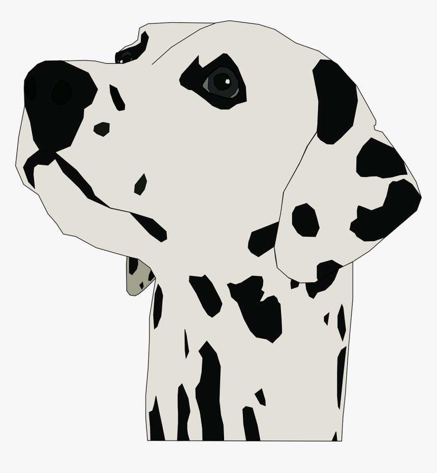 Dalmatian Head Clipart, HD Png Download, Free Download