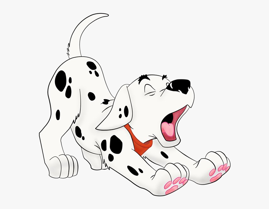 Disney Dalmatians Clip Art - Puppy 101 Dalmatians Cartoon, HD Png Download, Free Download