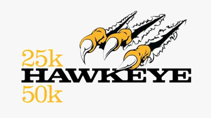 Hawkeye Fallout 50k & 25k Logo On Raceraves - Graphic Design, HD Png Download, Free Download