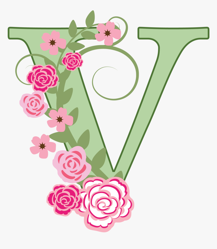 Flower Letter I Clipart, HD Png Download, Free Download