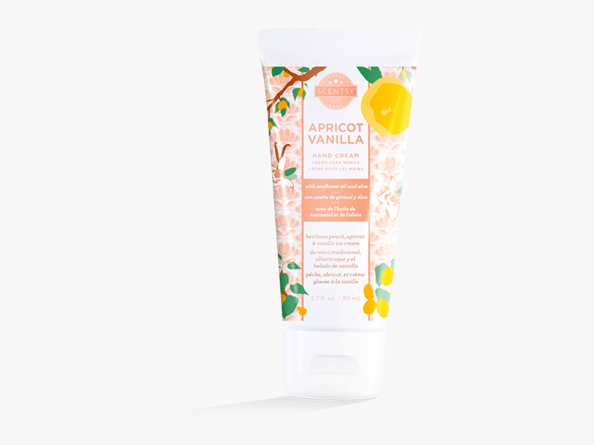 Apricot Vanilla Scentsy Hand Cream - Skin Care, HD Png Download, Free Download