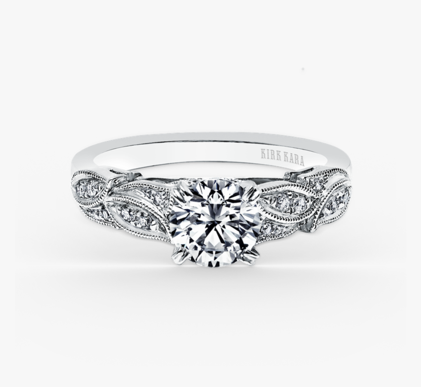 Kirk Kara Engagement Ring - Engagement Ring, HD Png Download, Free Download