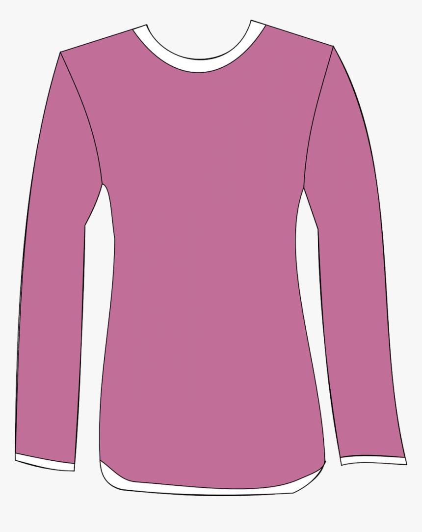 Shirt For Girl Clip Art - Shirt Clipart Girl, HD Png Download, Free Download