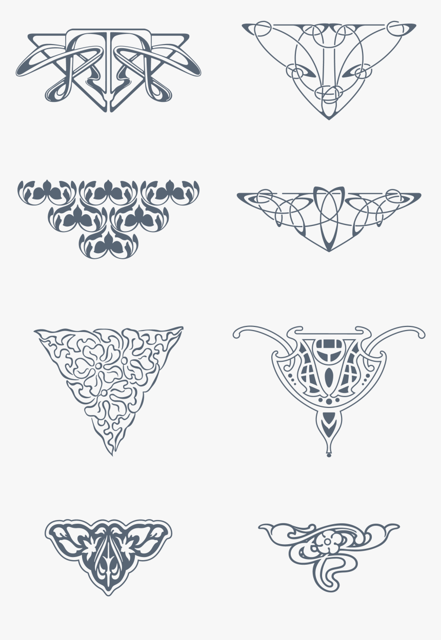 Thumb Image - Art Nouveau Vector Art, HD Png Download, Free Download