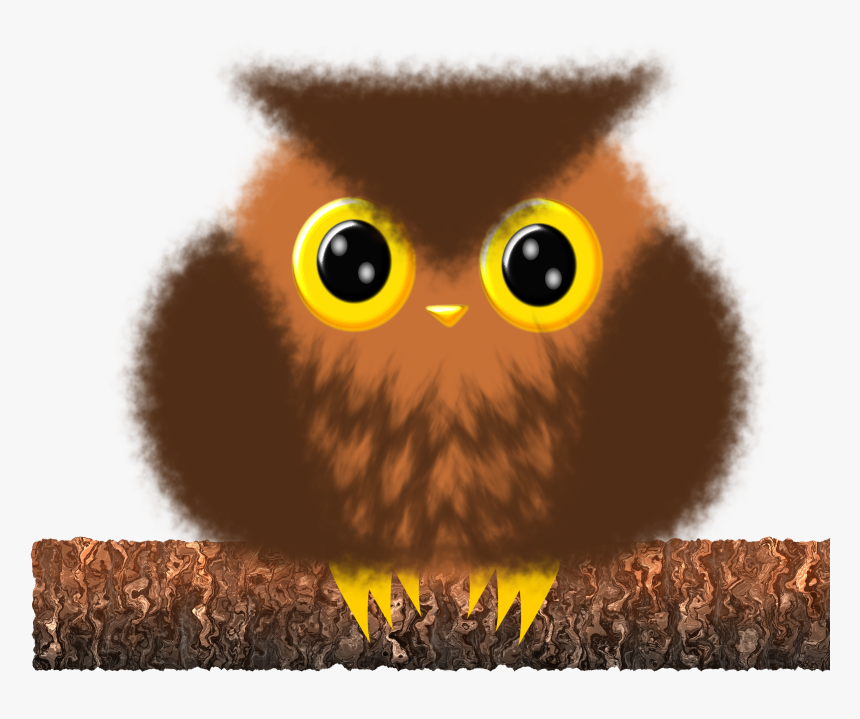 Brown Owlet Clip Arts - Clip Art, HD Png Download, Free Download