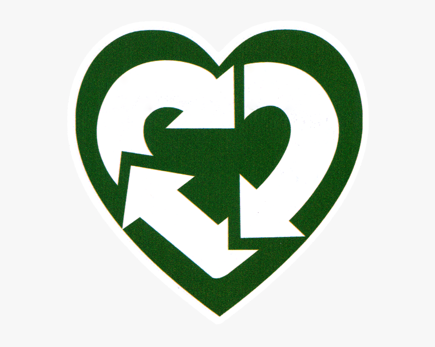 Small Bumper Sticker / Decal - Reduce Reuse Recycle Heart, HD Png Download, Free Download
