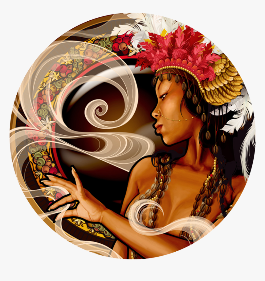 Goddesses Of Cuisine - Black Virgo Goddess Art, HD Png Download, Free Download