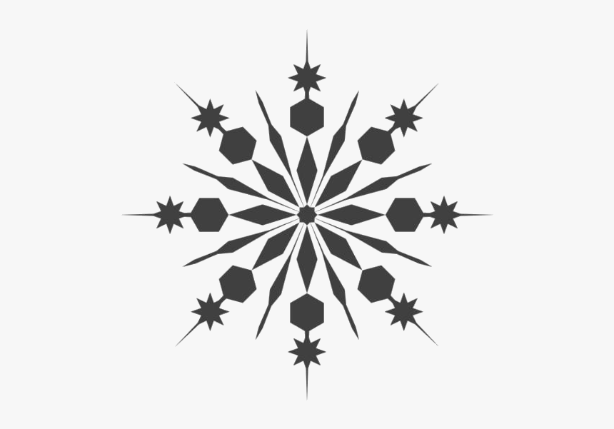 Snowflake Png Image With Transparent Background - Transparent Background Snowflake Png, Png Download, Free Download