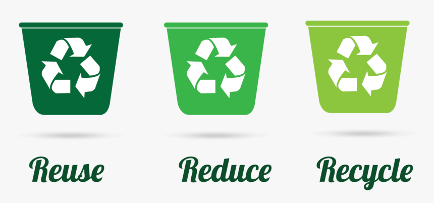 Recycle And Re-use - Three Rs Of Recycling, HD Png Download, Free Download