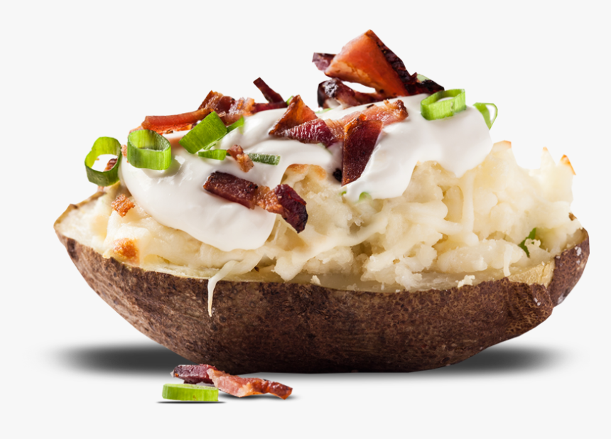 Fully Loaded Baked Potato - Loaded Baked Potato Clipart, HD Png Download, Free Download