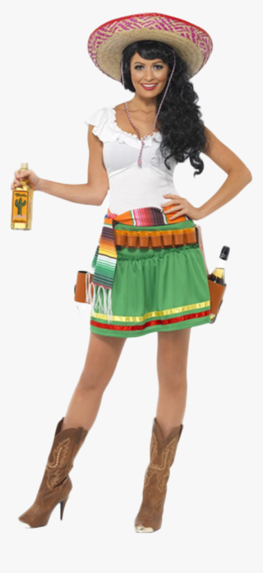 Womens Mexican Fancy Dress, HD Png Download, Free Download