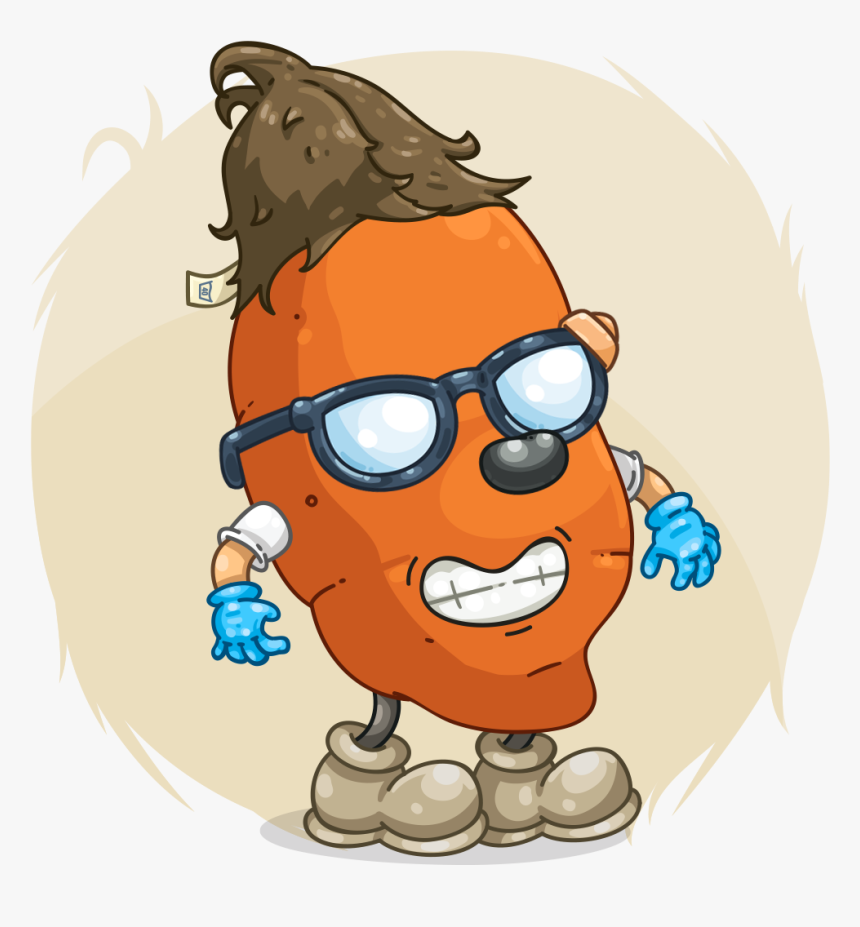 Buckeye"s Baked Potato - Sweet Potato Cartoon, HD Png Download, Free Download