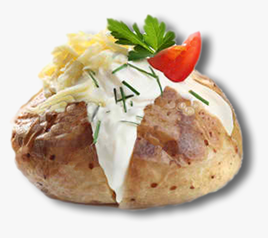Transparent Clipart Baked Potato - Loaded Baked Potato Clip Art, HD Png Download, Free Download