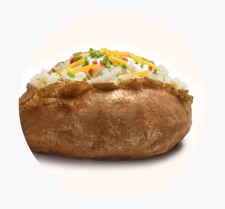 Baked Potatoes, Chili, Hot Dogs And Sausages - Baked Potato Transparent Background, HD Png Download, Free Download