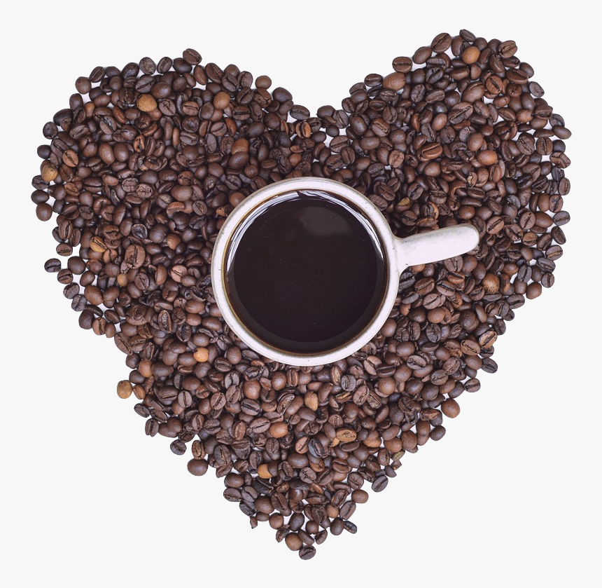 Transparent Chest Pain Clipart - Coffee Beans Heart Png, Png Download, Free Download