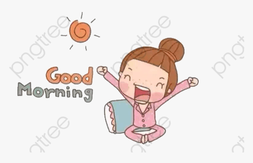 Pretty Girl I Commercial - Good Morning With Cartoons, HD Png Download, Free Download