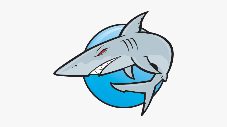 Great White Cartoon - White Shark Cartoon Hd, HD Png Download, Free Download