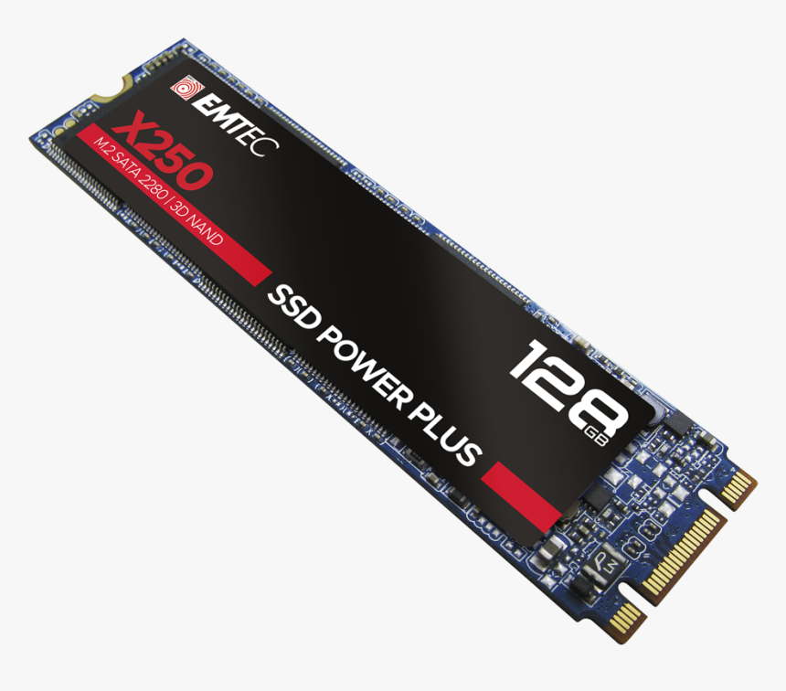 X250 M2 Sata Ssd Power Plus 128gb 3/4 D - Crucial 1tb Mx500 M 2 Ssd Ct1000mx500ssd4, HD Png Download, Free Download