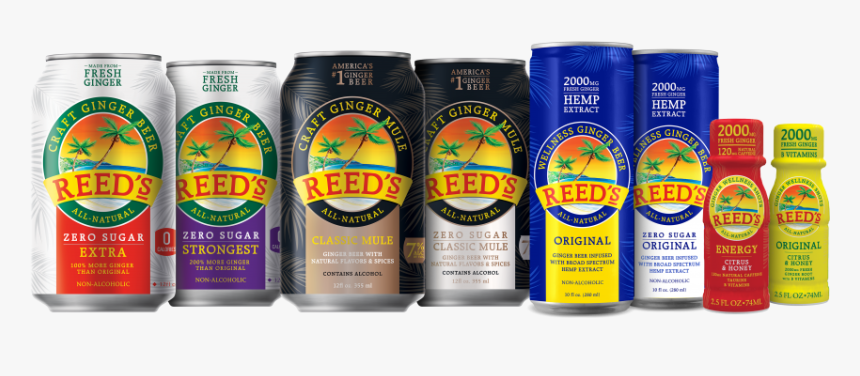 Reed's Hemp Ginger Beer, HD Png Download, Free Download