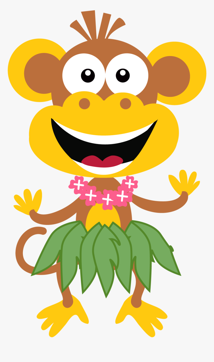 Silly Summer Fun Free Clipart - Monkey Summer Clip Art, HD Png Download, Free Download