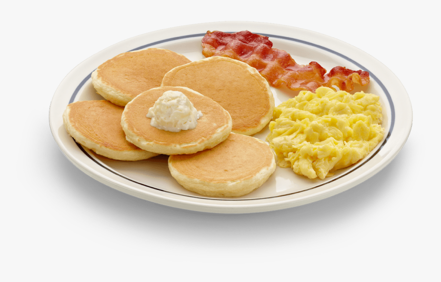 Eggs, Pancakes, And The Raising Of A Child Kelsey Crichton - Pancakes With Egg And Bacon, HD Png Download, Free Download