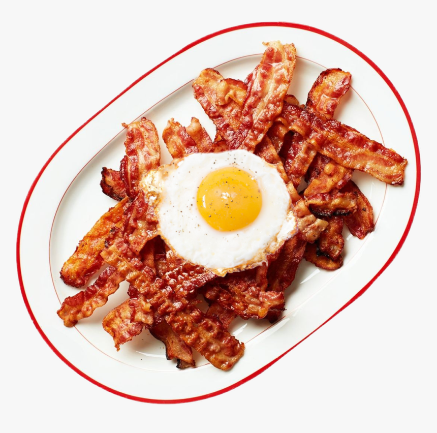 #bacon #eggs #breakfast #art #artsy #aesthetic - Fried Bacon Png, Transparent Png, Free Download
