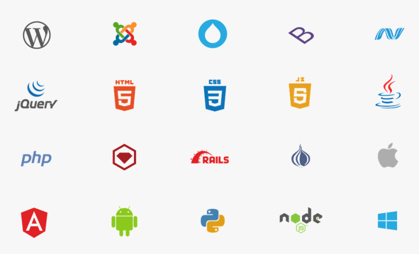 Wordpress, Joomla, Drupal, Bootstrap, Net, Jquery - Wordpress Joomla, HD Png Download, Free Download