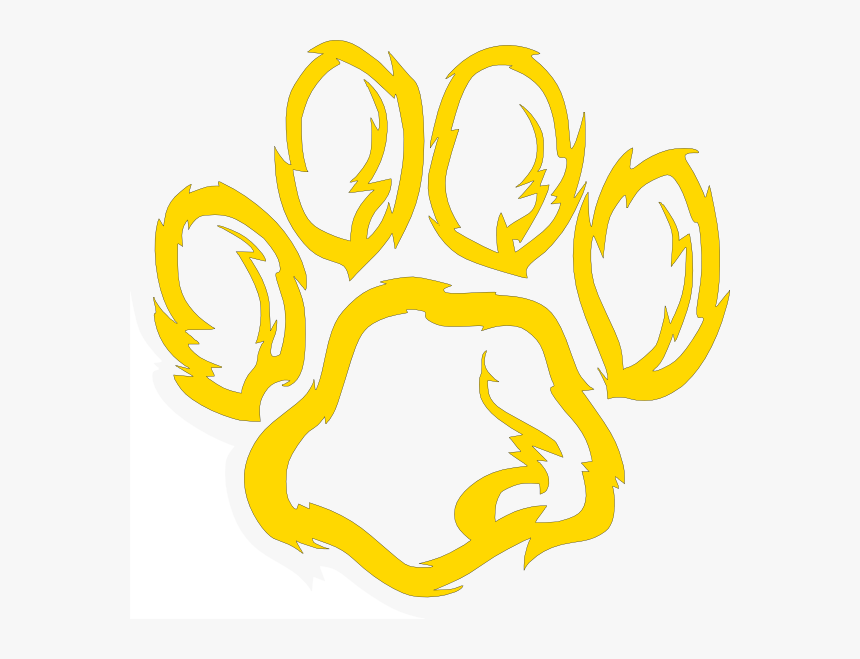 Wildcat Paw - Lacreole Middle School, HD Png Download - kindpng
