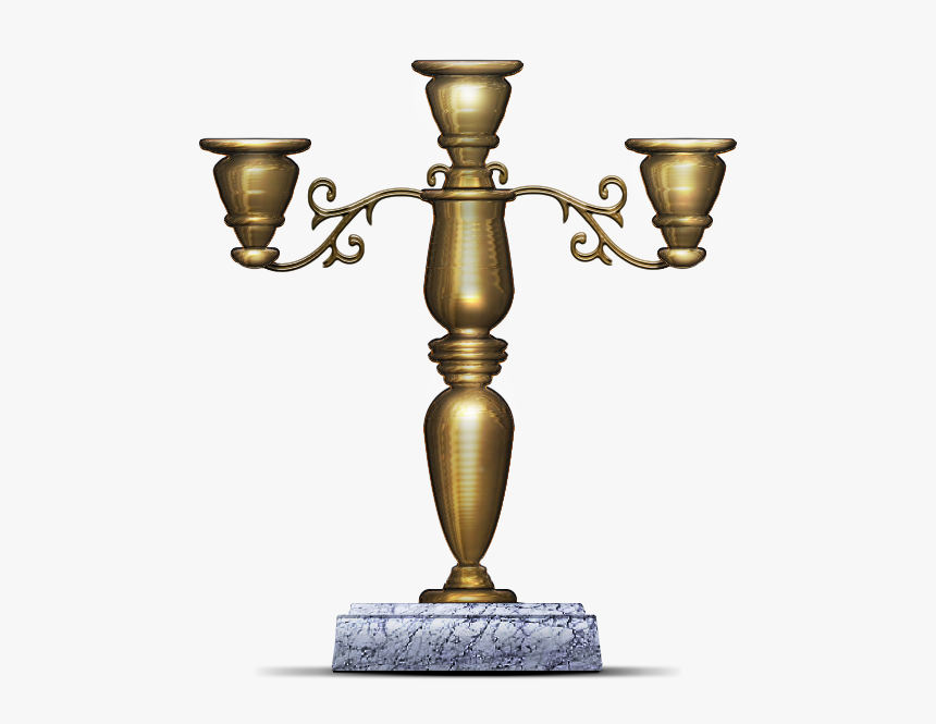 Candlestick 6 - Brass, HD Png Download, Free Download