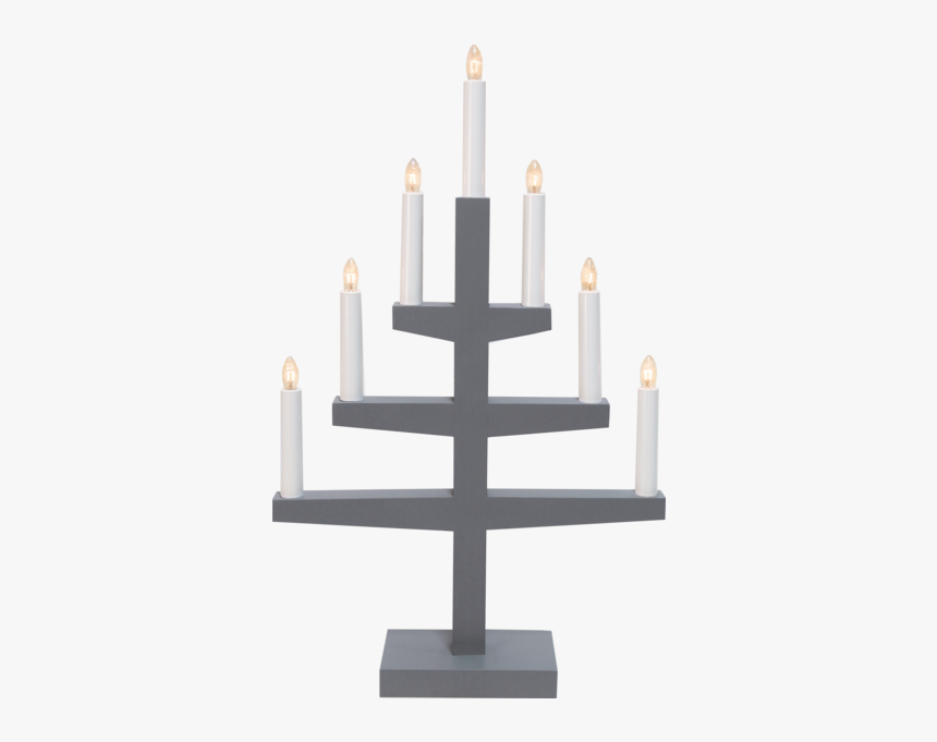 Candlestick Trapp - Adventsljusstakar Svart, HD Png Download, Free Download