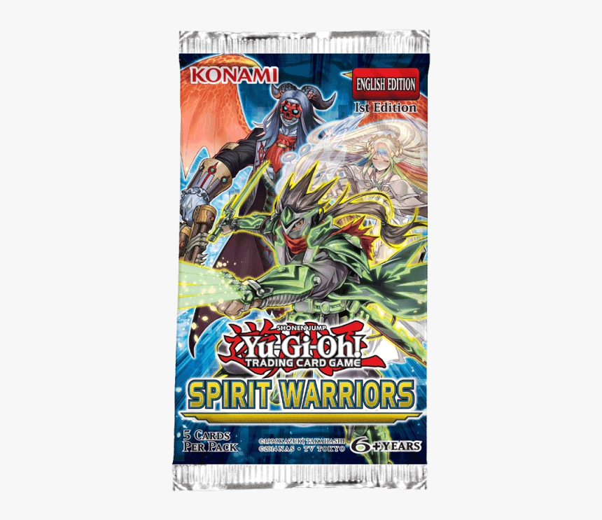 Spirit Warriors Booster Pack - Yugioh Booster Pack, HD Png Download, Free Download